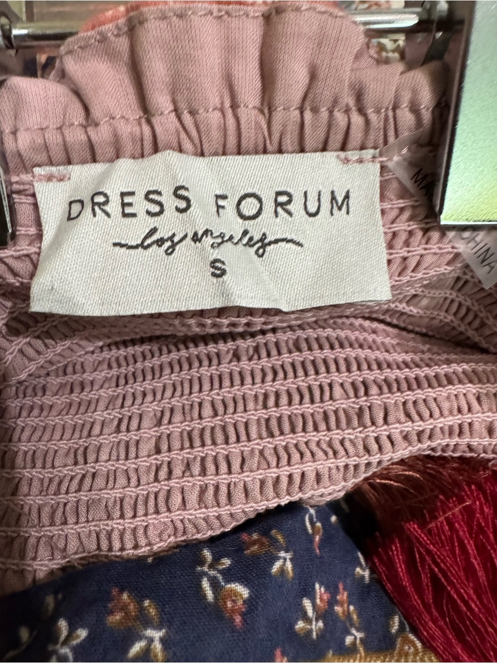 Dress Forum Meadow Quilt Maxi Dress! Sz small - Picture 4 of 6